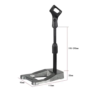 AH-01B small A pop iron seat can lift rod microphone clip