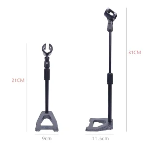 AH-01S small A sand grain iron seat can lift rod microphone clip
