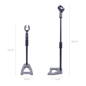 AH-01SL small A iron seat + extended lifting rod microphone clip