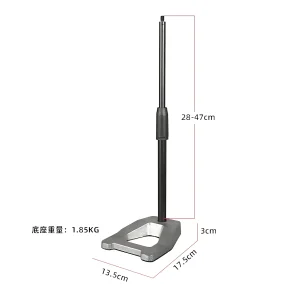 AH-03B large A iron seat lifting rod microphone clip