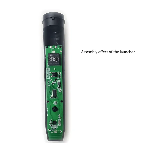 Custom-made JB-style wireless FM auto-tuning microphone cable with one transmitter and two receivers PCB board.