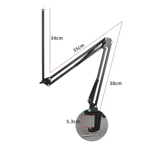CB-035AL long rod video cantilever bracket aluminum
