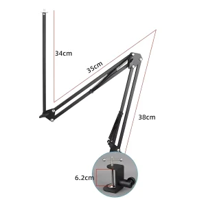 CB-035BL long rod video cantilever bracket large iron seat