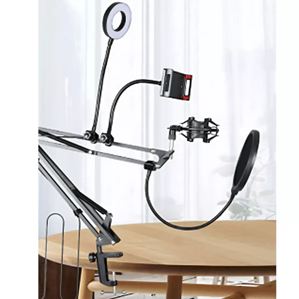 CB-035I-06 cantilever bracket with iron base blowout net iron shock proof frame fill light plate