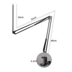 CB-037BL long rod video cantilever bracket large iron seat