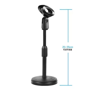 CH-105P-01 plastic disc holder can lift rod microphone clip
