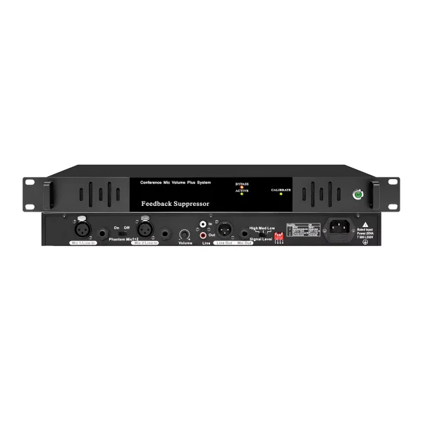 FS-301 2-input 1-output Fully Automatic Digital Feedback Suppressor