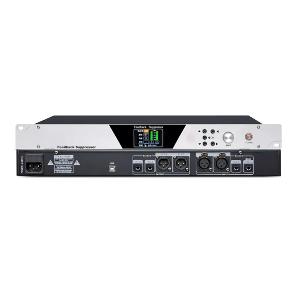 FS-400 2-input 2-output Fully Automatic Digital Feedback Suppressor