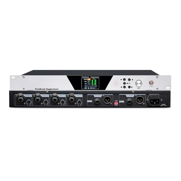 FS-401 2-input 4-output Fully Automatic Digital Feedback Suppressor