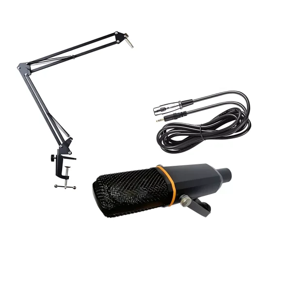 HC-500-02 microphone + windproof cotton +3.5 audio cable +35 iron holder