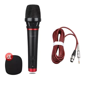 HD-007 Wired Dynamic Microphone, 4-meter cable