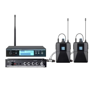 UHF wireless stereo monitoring 50 frequency points 1/2U