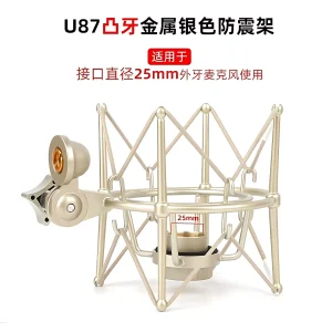 MQ-225TS 25MM tooth protrusion large silver metal frame silver