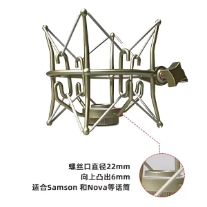 MQ-522S 22MM tooth protrusion large silver metal frame silver