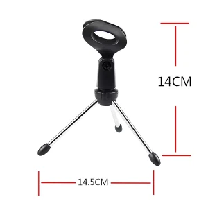 TH-001 small tripod microphone clip