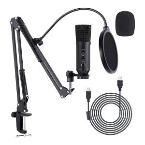 UF-700-02 USB reverberant microphone + BOP + windproof cotton +35 iron holder + magnifying glass holder