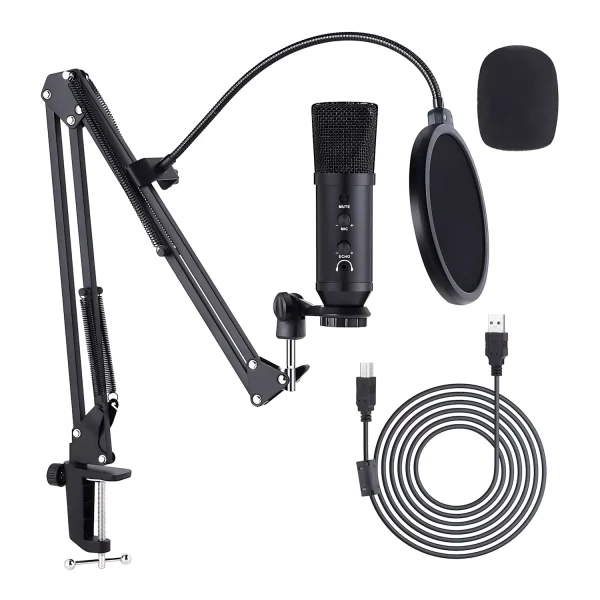 UF-700-02 USB reverberant microphone + BOP + windproof cotton +35 iron holder + magnifying glass holder