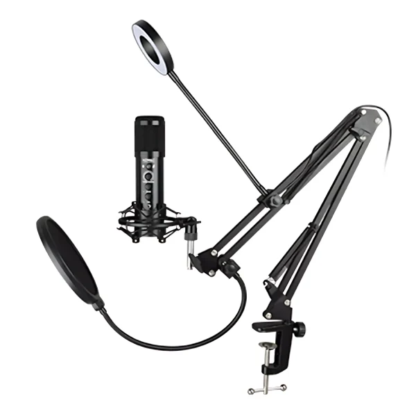 UF-820-03 USB reverberant microphone 35 aluminum bracket BOP net fill light