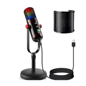 US-201-03 USB microphone U-shaped plastic tray support U-shaped net