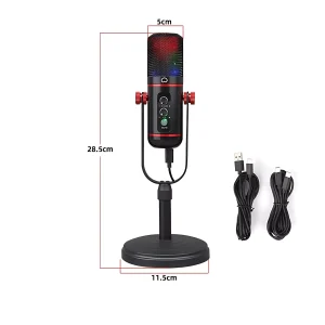 U-shaped plastic tray holder for US-201 USB microphone