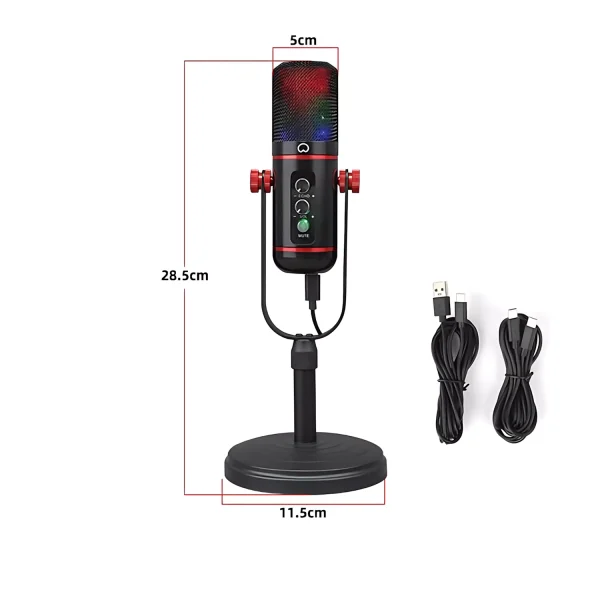 U-shaped plastic tray holder for US-201 USB microphone