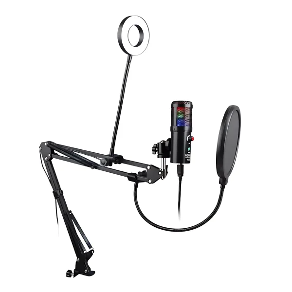US-629-03 192K USB microphone 35 iron bracket BOP net fill light