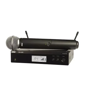 UHF 1T1 true diversity infrared counter frequency wireless microphone