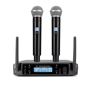 UHF 2T1 handheld wireless microphone