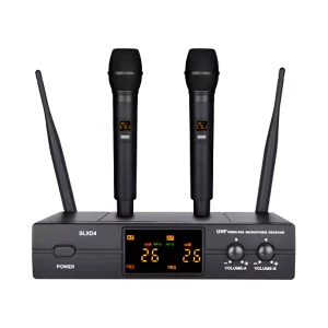 UHF 2T1 handheld wireless microphone