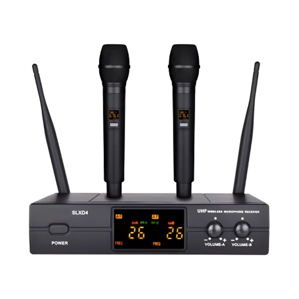 UHF 2T1 handheld wireless microphone