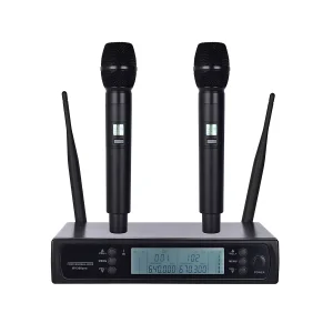 UHF 2T1 handheld wireless microphone