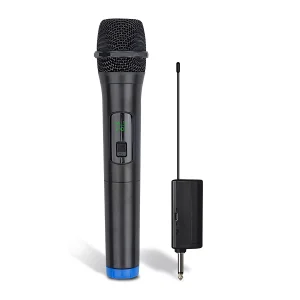 2.4G 1T1 micro receiver wireless microphone handheld black