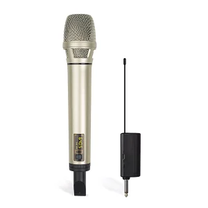 UHF 1T1 miniature wireless microphone handheld