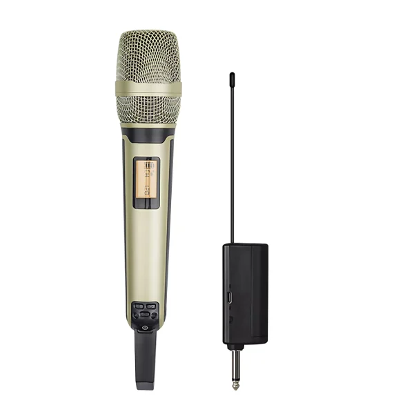 UHF 1T1 miniature wireless microphone handheld