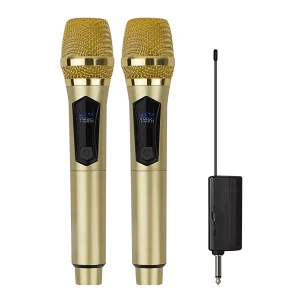 VHF 2T1 miniature wireless microphone handheld