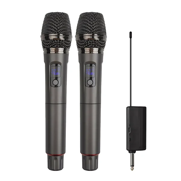 VHF 2T1 miniature wireless microphone handheld