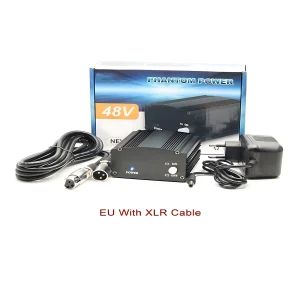PS-001AC48V phantom power supply + male and female Kanon cable + power adapter